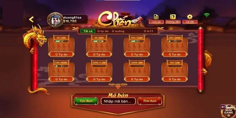 Tổng quan về tựa game bài chắn online