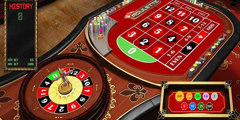 Hướng dẫn cách chơi game roulette 3d